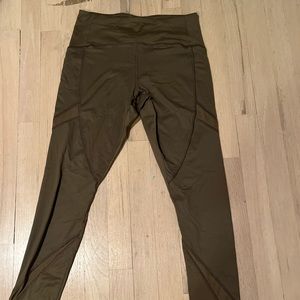 Forever 21 Army Green Leggings
